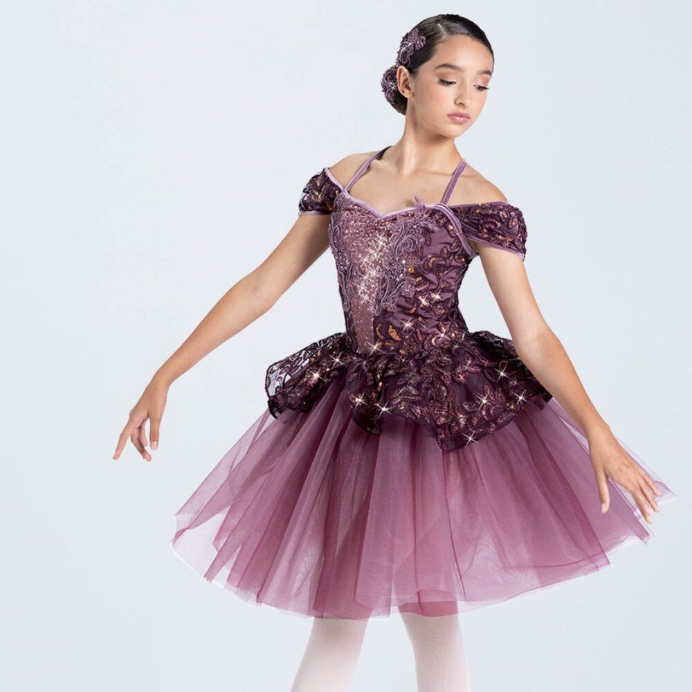 Purple Ballet Dance Costume Weissman